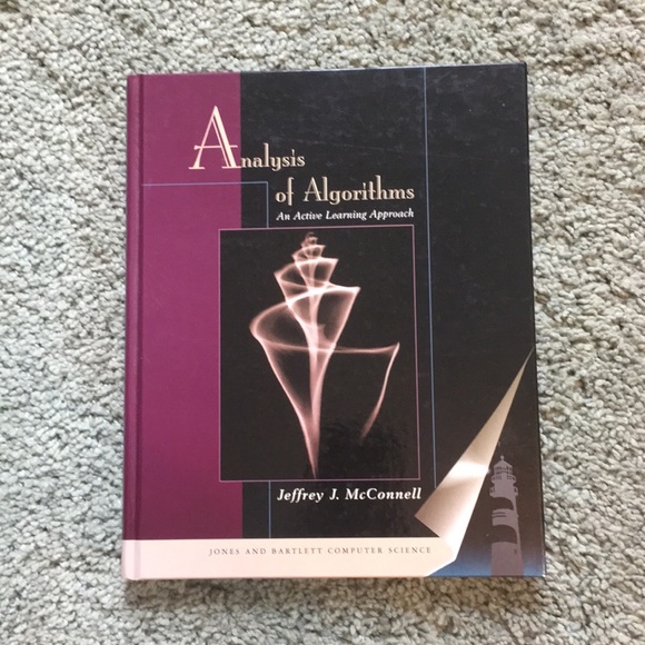 Analysis of Algorithms by J. McConnell - Picture 1 of 5